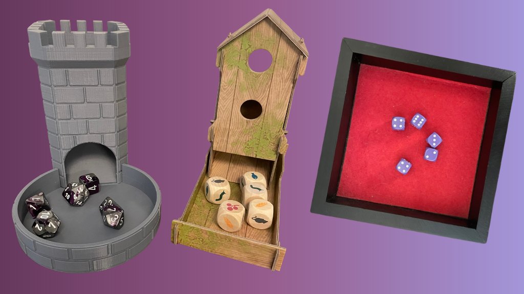 Dice Tower vs. Dice Tray What's your preference? #boardgames #tabletopgames #dice