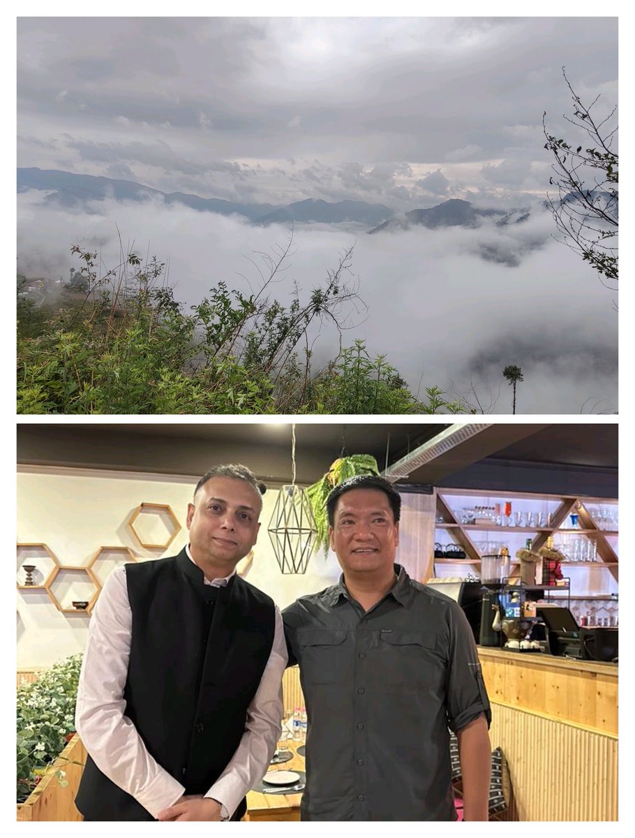 deveshch's tweet photo. Lost in the breathtaking beauty of #ArunachalPradesh. With its majestic landscapes, this state is a true gem. On my way to #Tawang. Many thanks, CM Shri @PemaKhanduBJP ji for your visionary governance that continues to preserve this paradise! 🙏 #IncredibleIndia https://t.co/huDnSvrDLJ