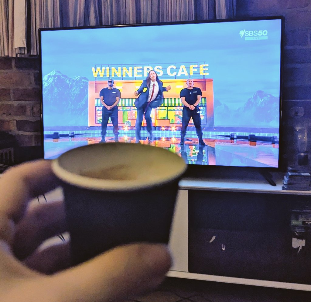 My 5am Espresso Macchiato for Estonia #SBSEurovision #Eurovision #Eurovision2025 #Estonia