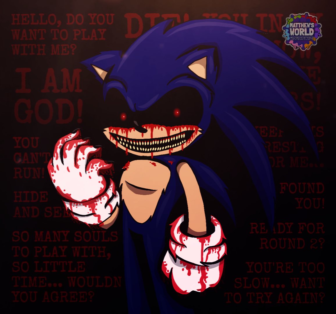 Eu sei que essa creepypasta virou uma piada, mas eu ainda assim gosto dela... Infelizmente kkkk

I know this creepypasta has become a joke, but I still like it... Unfortunately lol

#fanart, #sonicexe