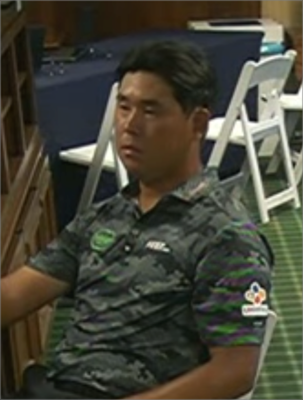 KylePorterNS's tweet image. Poor Si Woo doesn't understand what he just saw.