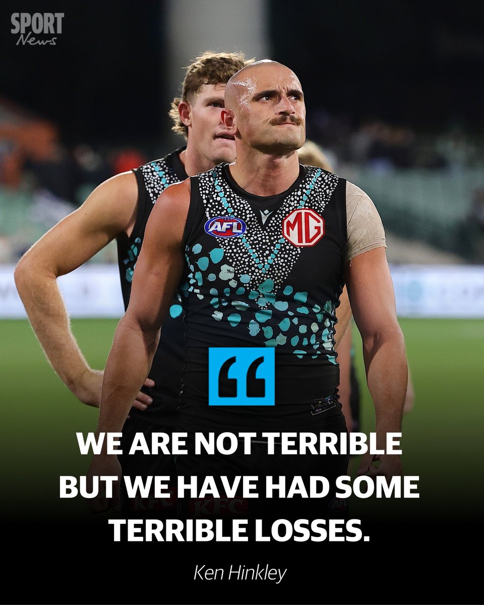 SuperFooty (AFL) (@superfooty) on Twitter photo Chris Scott said Port Adelaide is a team in transition.
Ken Hinkley was adamant it isn't.
Who's right?
<a href="/Simeon_TW/">Simeon Thomas-Wilson</a> explores the question 👉bit.ly/431Mxyv
#AFLPowerCats Chris Scott said Port Adelaide is a team in transition.
Ken Hinkley was adamant it isn't.
Who's right?
<a href="/Simeon_TW/">Simeon Thomas-Wilson</a> explores the question 👉bit.ly/431Mxyv
#AFLPowerCats