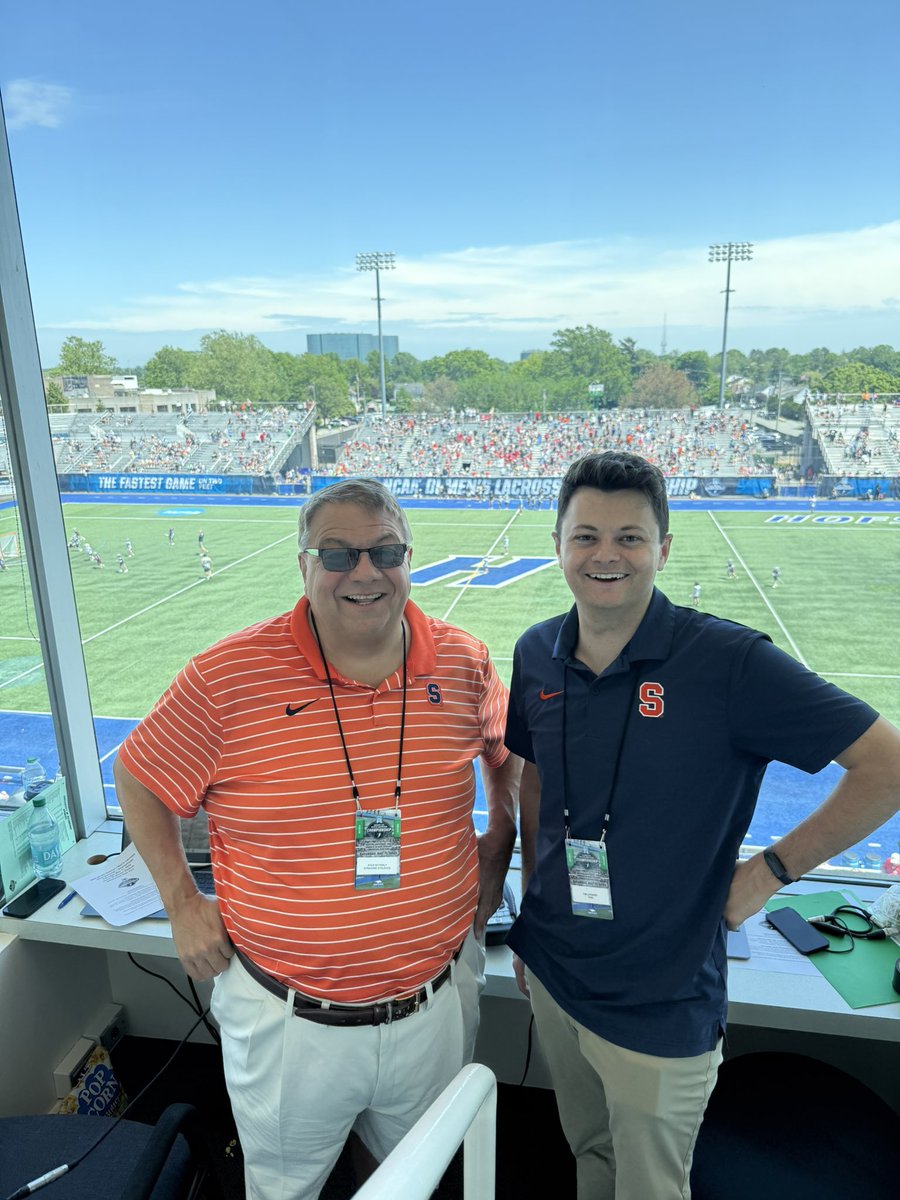“That ranks right up there with any lacrosse game I’ve ever seen.” - Kyle 

His 44th and final year as Head Equipment Manager. He’s seen ‘em all and gets another trip to the Final Four. 

We will see you at Gillette. 

WOOOO!