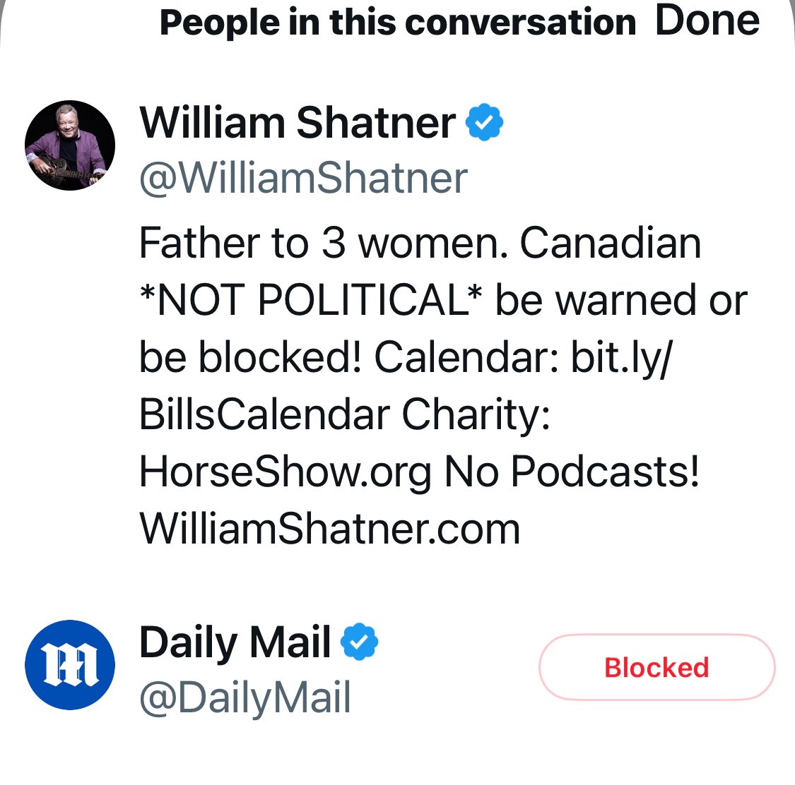 WilliamShatner's tweet image. 😑👇🏻