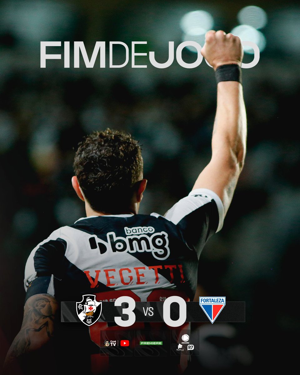 VascodaGama's tweet image. VITÓRIA, VASCÃO! ✌️✌️💢

⚽⚽ VEGETTI
⚽ NUNO MOREIRA

📸: Matheus Lima | #VascoDaGama

#VASxFOR
#Brasileirão2025