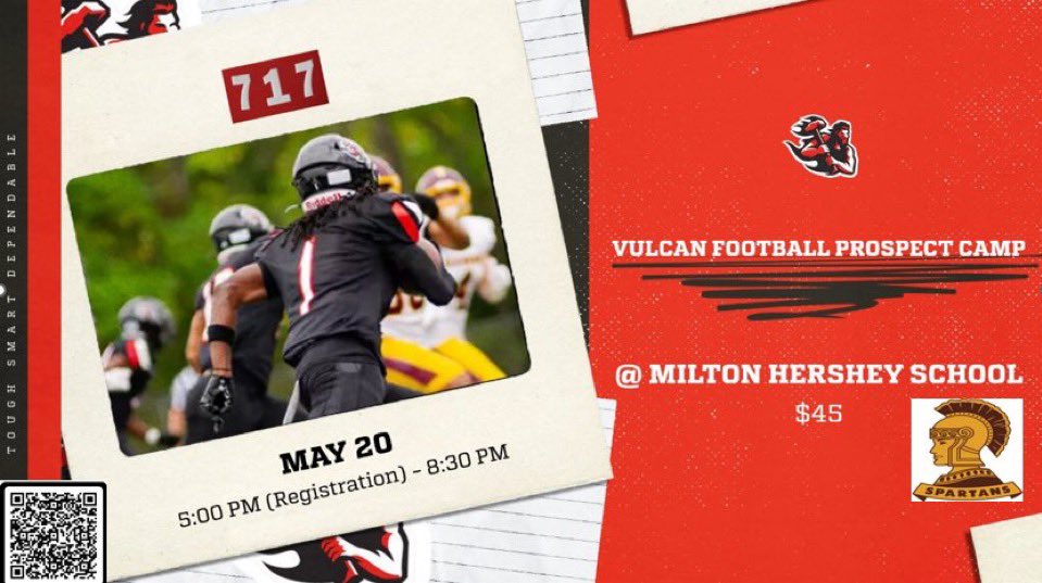 Ready to showcase my talent at Cal U’s Prospect camp May 20th❕
<a href="/CoachTello_NCSA/">Coach Tello</a> <a href="/CoachMundis/">Connor Mundis</a> <a href="/CoachSalsCalU/">Chad Salisbury</a> <a href="/CoachDom88/">Dominic Bornman</a> <a href="/MHSATHLETICS4/">MHS Spartan Athletics</a> @PAPrepsRivals <a href="/VulcanFootball/">California (PA) Vulcan Football</a>