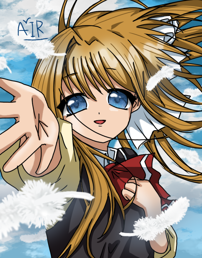 AIR #AIR #KEY #key総選挙2025 #神尾観鈴 #key作品 #アニメ #アニメ