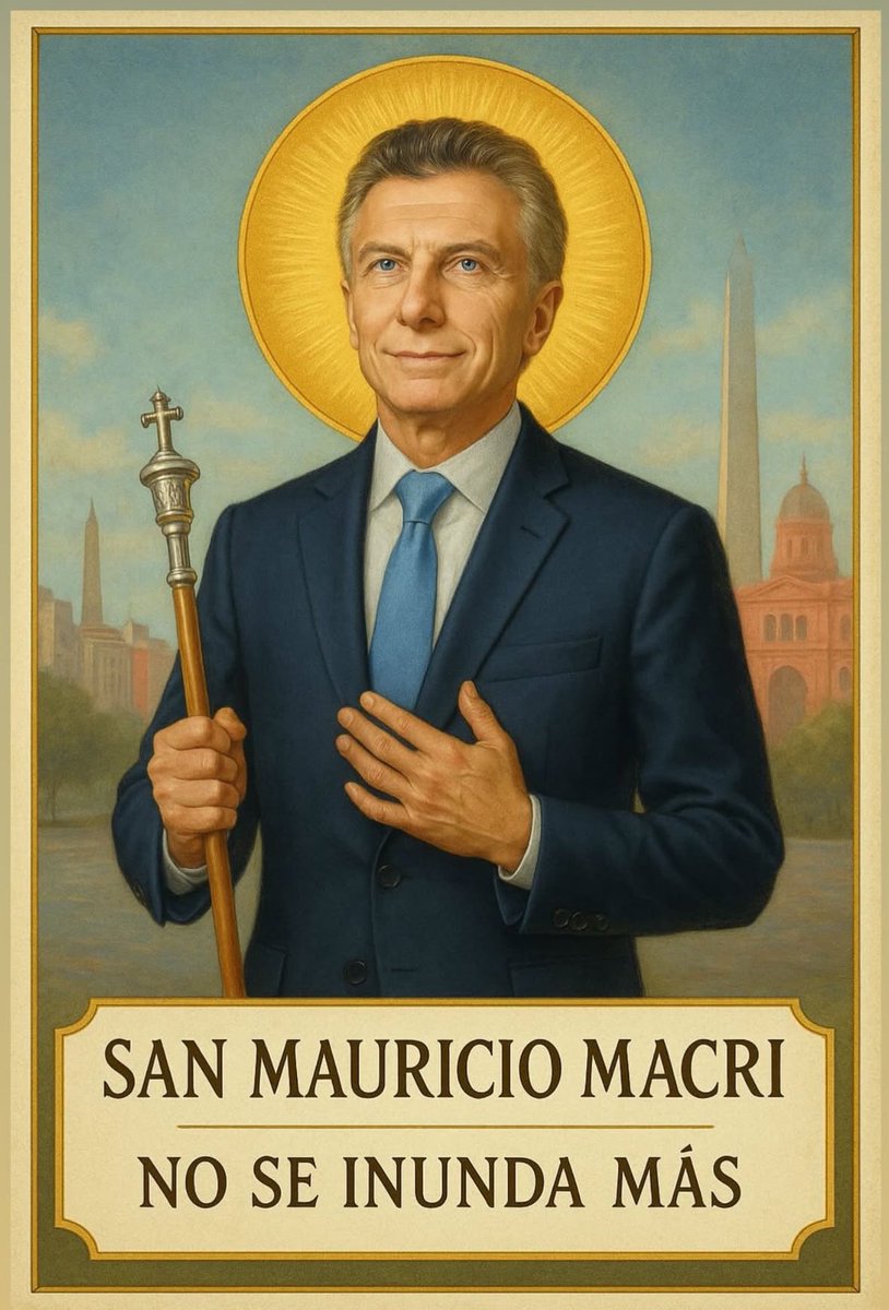 Mañana es con el Pro 💛

Rezando al patrono de las inundaciones 
The cat 😹