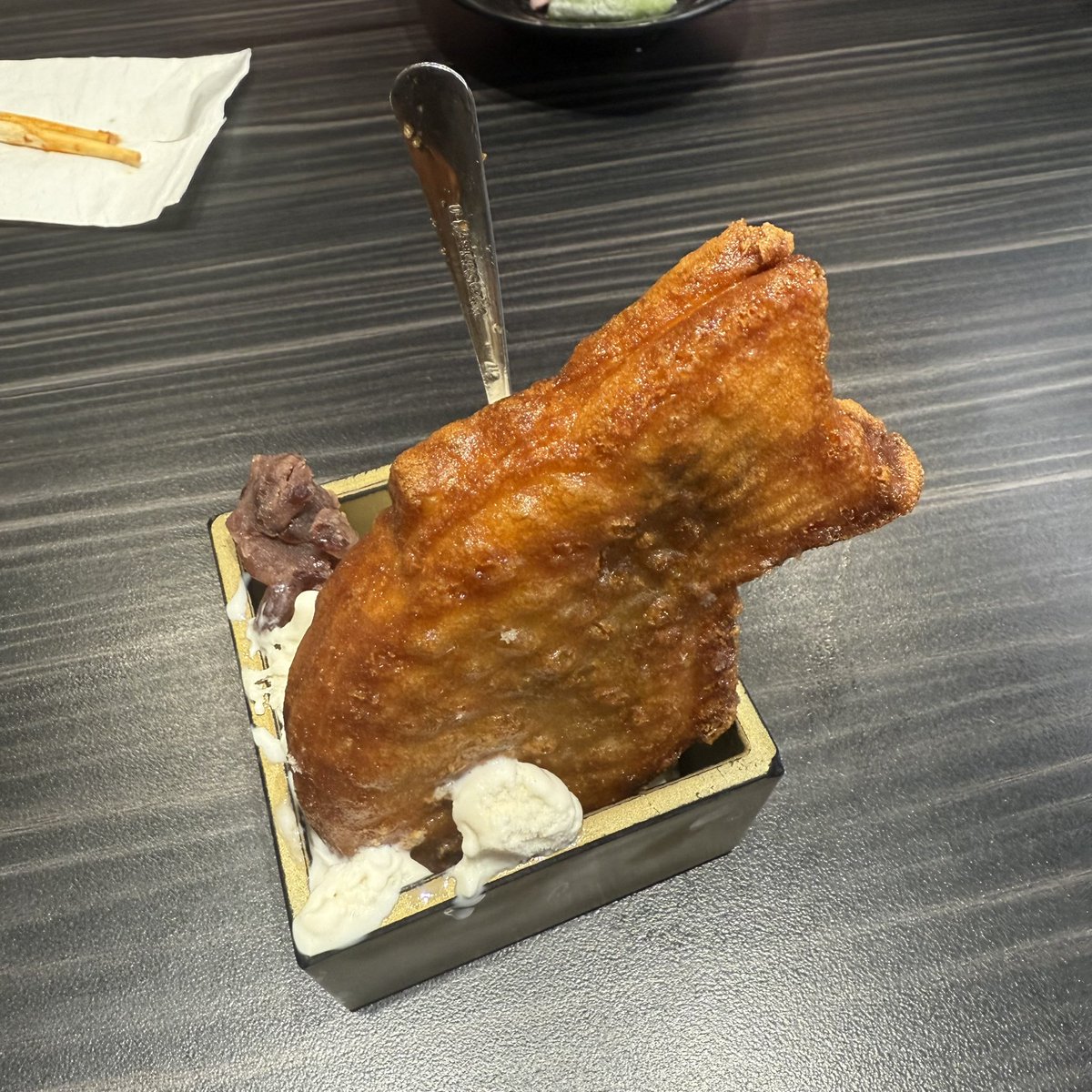 SaiOtter's tweet image. Taiyaki counts as 🐟 right?