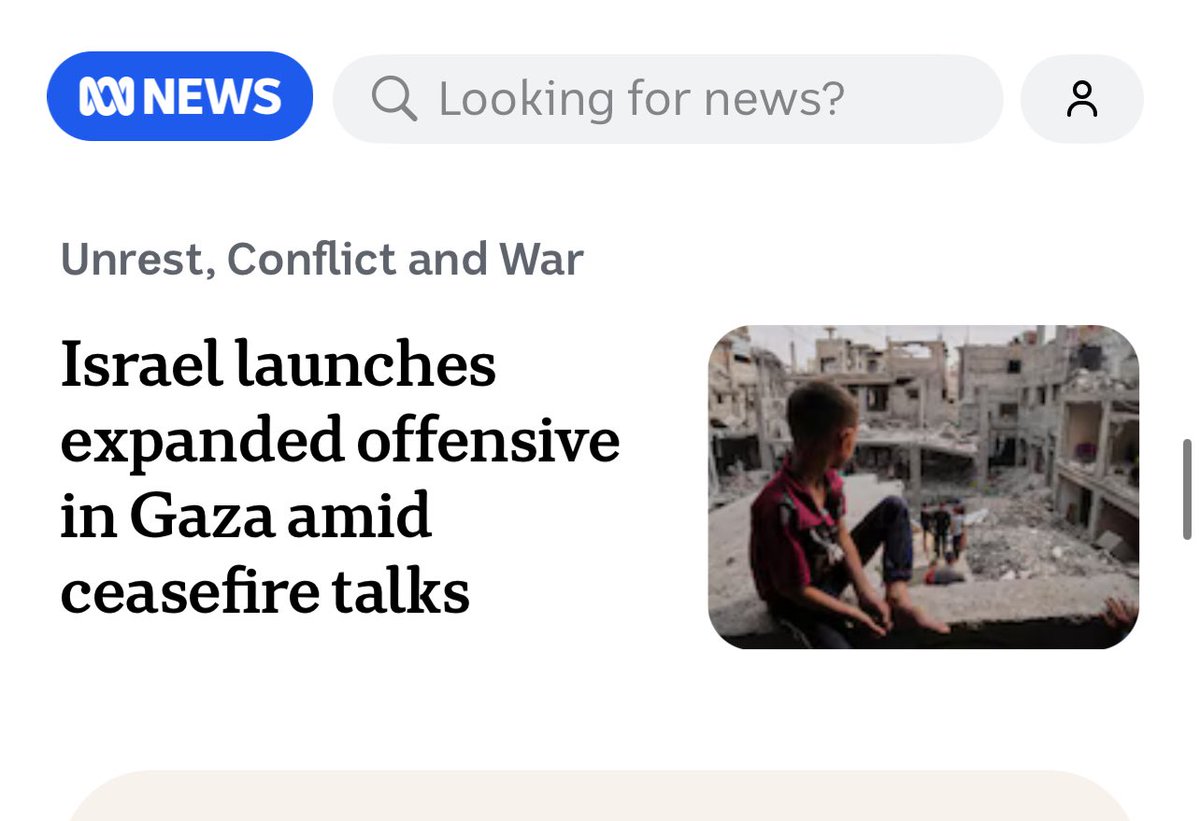 The shameful euphemisms persist at our public broadcaster. “Expanded offensive”