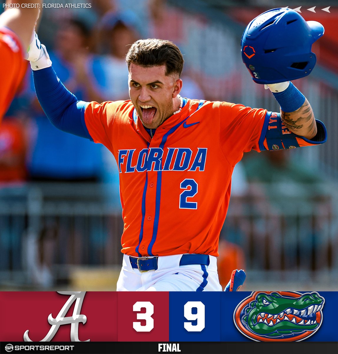 SRFloridaGators's tweet image. GATORS WIN!!! Florida takes the series over Alabama!!