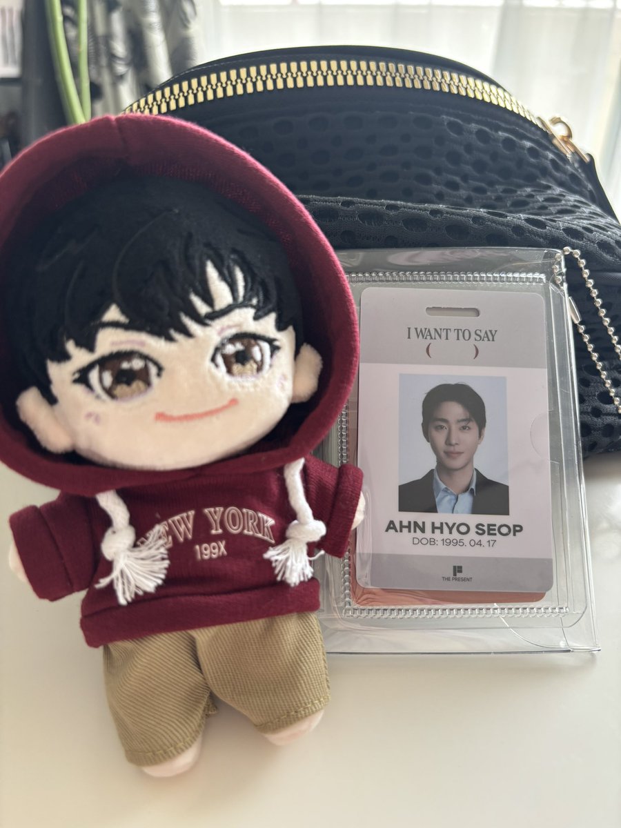 かっこよくてかわいい💕
新しい家族が増えました🍀
大切にします✨

<a href="/Littlebebe222/">Littlebebe♡アルバム♡</a> 様ありがとうございました🥰

 #アンヒョソプ
 #AhnHyoseop
#ぬいANN