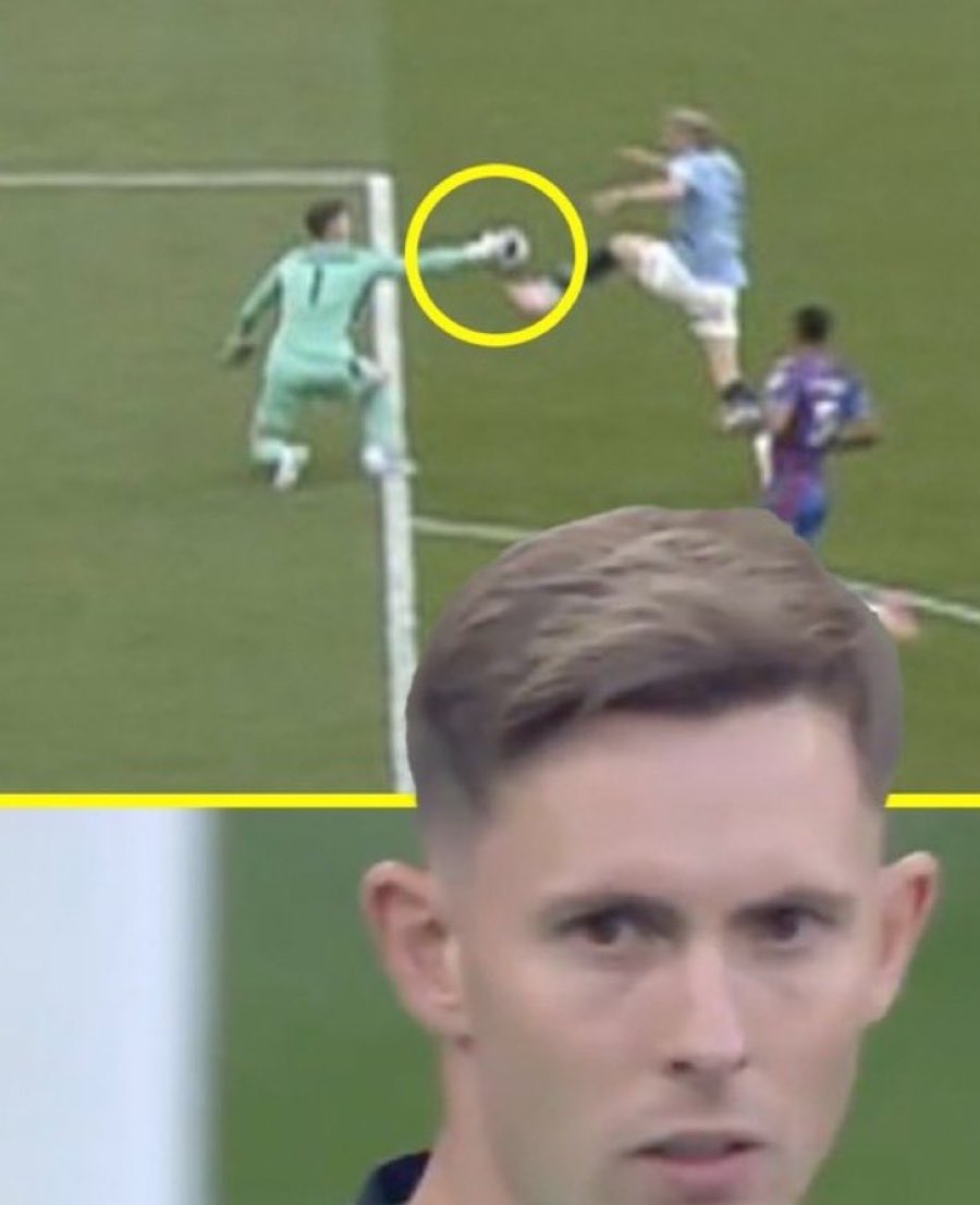 You’ll never guess what given as a deliberate handball in the FA Cup final and what didn’t