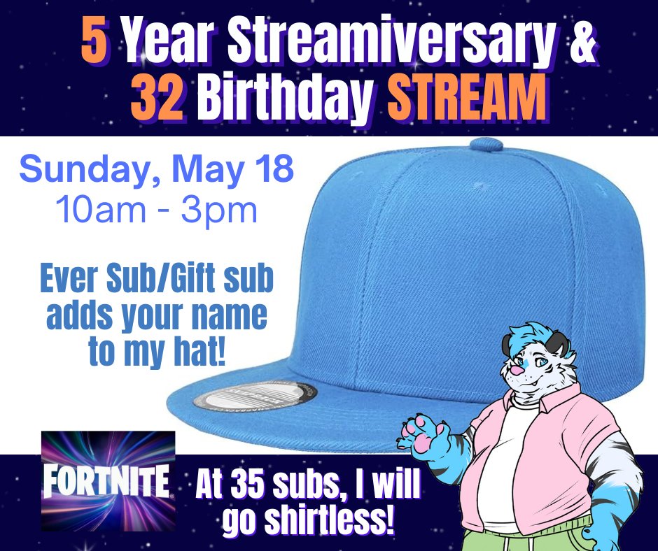 Tomorrow starting at 10am EST!!! Come add your name to my hat!