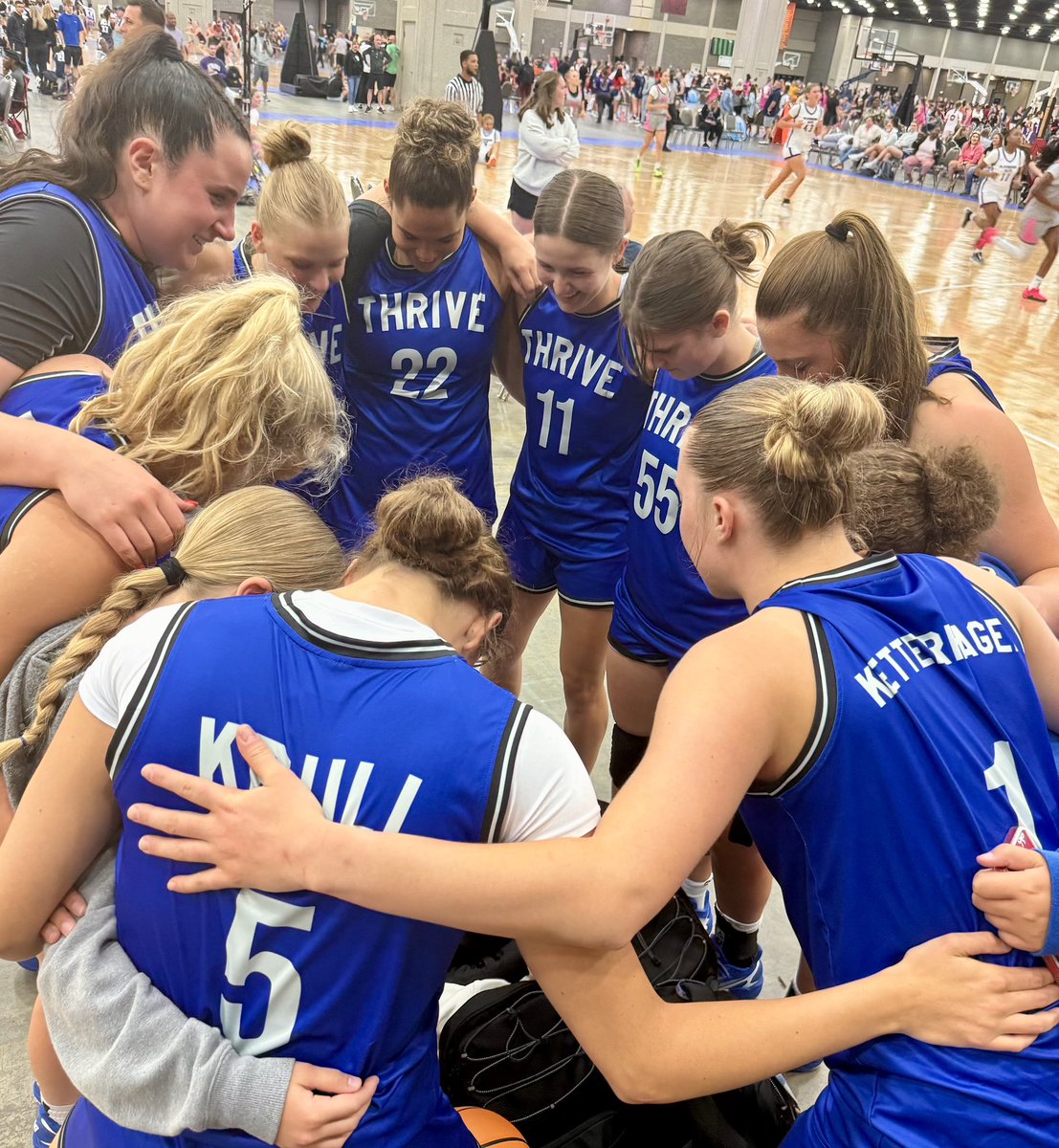 Wi Playmakers THRiVE Basketball (@thrivewi) on Twitter photo 🏥Healthy and playing well together! 3-0 start to our <a href="/Elite40League/">Elite 40 League</a> debut so far!
More great competition tomorrow for us at 8:05 AM & 11:35 AM EDT.
#blackandblue #playas1 #thriving
<a href="/Coach_Peplinski/">Coach Pep</a> <a href="/WIPlaymakers/">Wisconsin Playmakers</a>
<a href="/playmkrsgirls/">Wisconsin Playmakers</a> 🏥Healthy and playing well together! 3-0 start to our <a href="/Elite40League/">Elite 40 League</a> debut so far!
More great competition tomorrow for us at 8:05 AM & 11:35 AM EDT.
#blackandblue #playas1 #thriving
<a href="/Coach_Peplinski/">Coach Pep</a> <a href="/WIPlaymakers/">Wisconsin Playmakers</a>
<a href="/playmkrsgirls/">Wisconsin Playmakers</a>