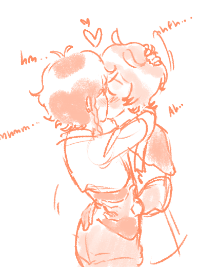 LikelyEraser's tweet photo. venti and dahlia making out send tweet #venlia https://t.co/6MzOWSZke2