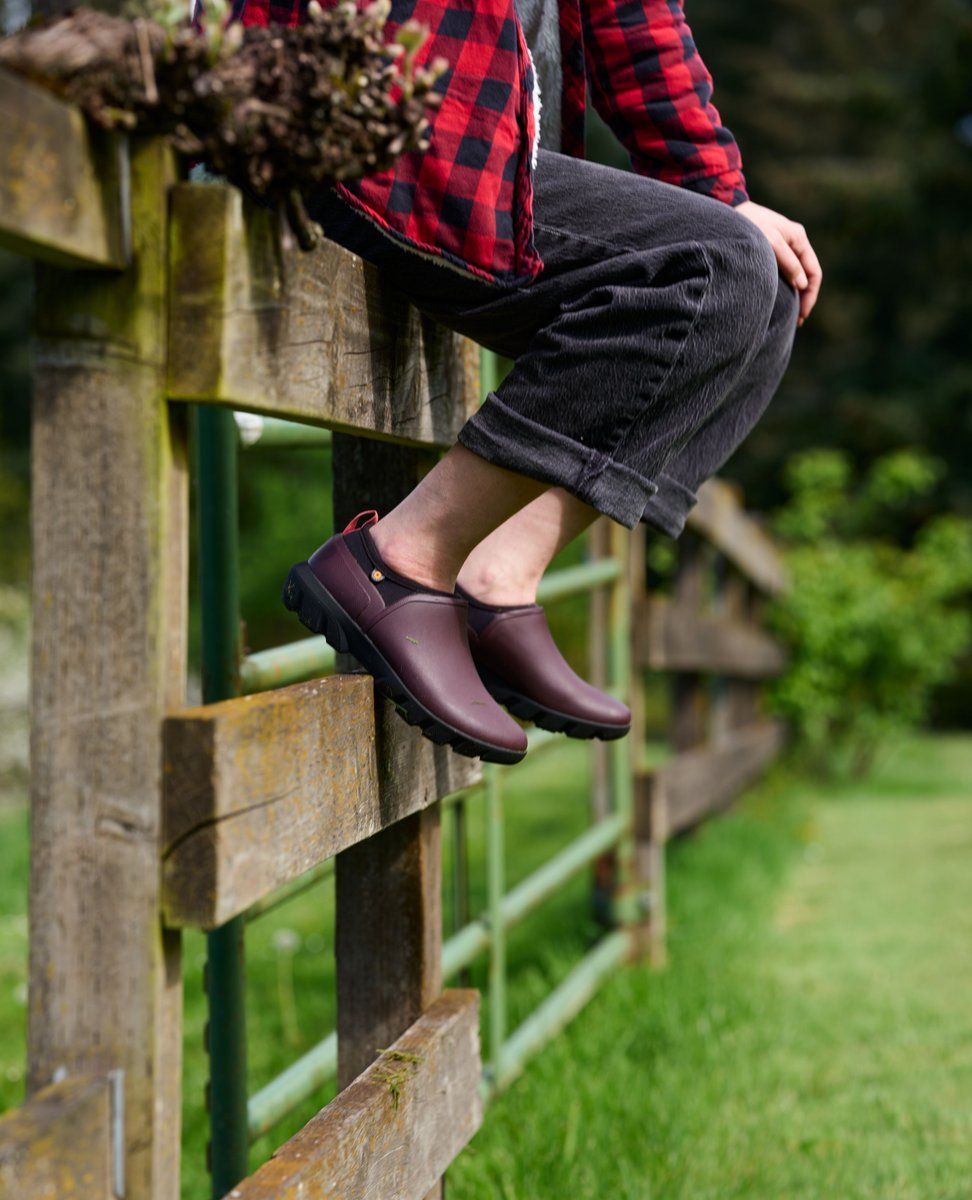 Farm fit? Check. Waterproof comfort? Double check.

Our women's Sauvie Slip-Ons keep it simple, functional, and ready for whatever the day brings.

#BOGS #Footwear