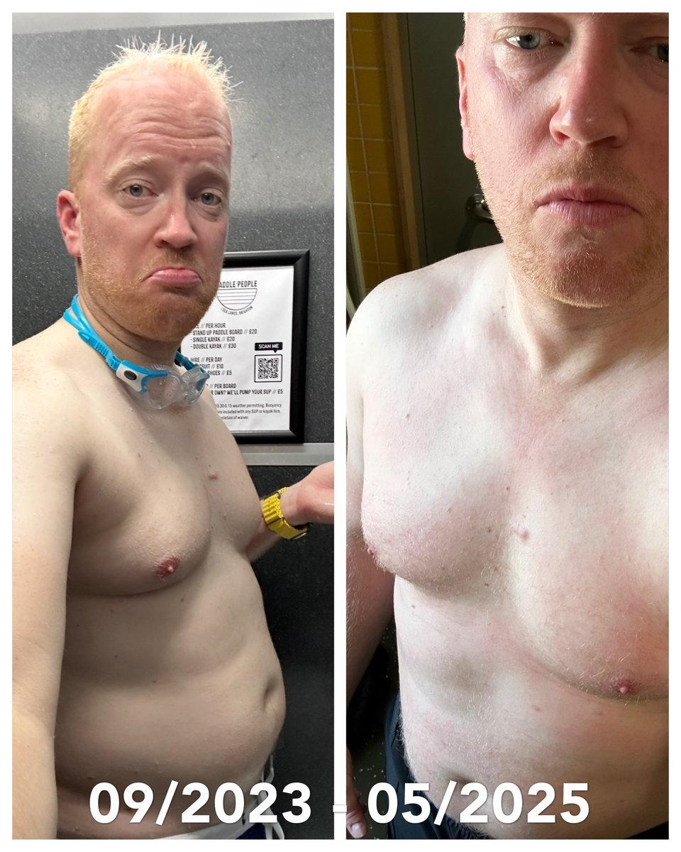 09/2023 (Brighton Lanes) vs 05/2025 (Olympic Park changing room after 5K run)

For two years, I hated how I looked. I was stuck in depression, overwhelmed, and honestly felt like I had no control over my body or my mind.

The photo on the left? That was me at Brighton Lanes — low