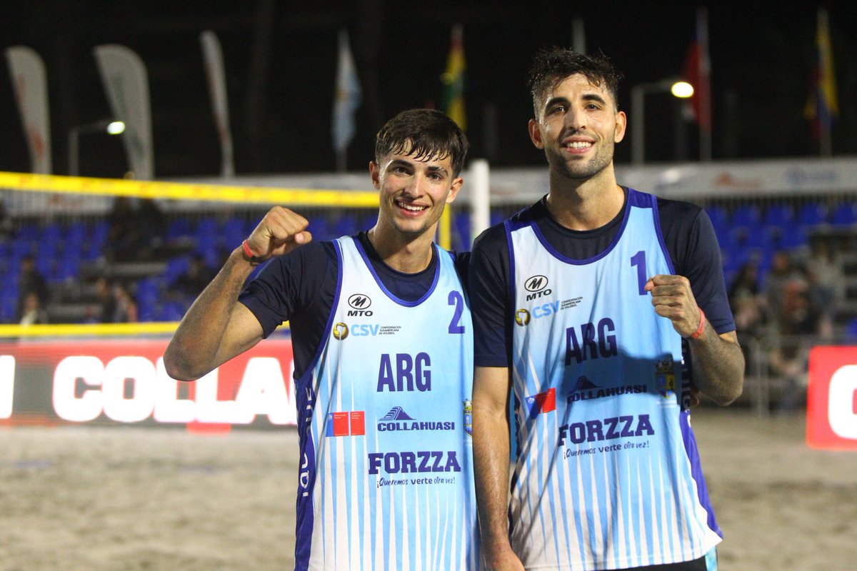 #BeachVolley ¡Capogrosso/Capogrosso, a la final del #CSVP en Iquique 🙌!

Vencieron en la semifinal a Grimalt/Grimalt por 2-0 (21-16, 21-16) 🔥

🔜 Este domingo, la final contra Evandro/Arthur 🇧🇷