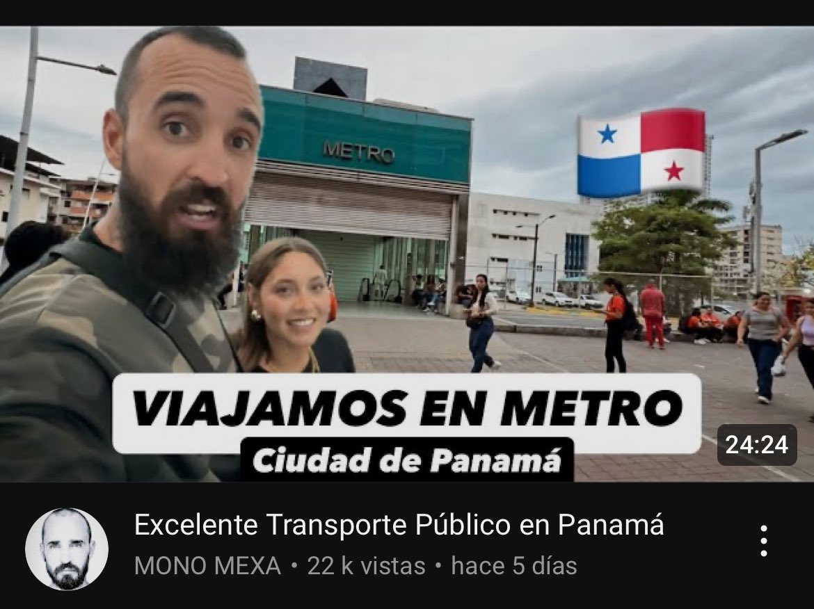 PapaLumber's tweet image. Llevo días viendo videos de Youtubers que pasan por 🇵🇦 y todos coinciden en que es un gran país. La comida, la gente, la seguridad, paisajes, todo.
Creo que no estamos muy conscientes de lo que tenemos, o lo olvidamos fácilmente.
Hay que potenciar la marca país. 🇵🇦