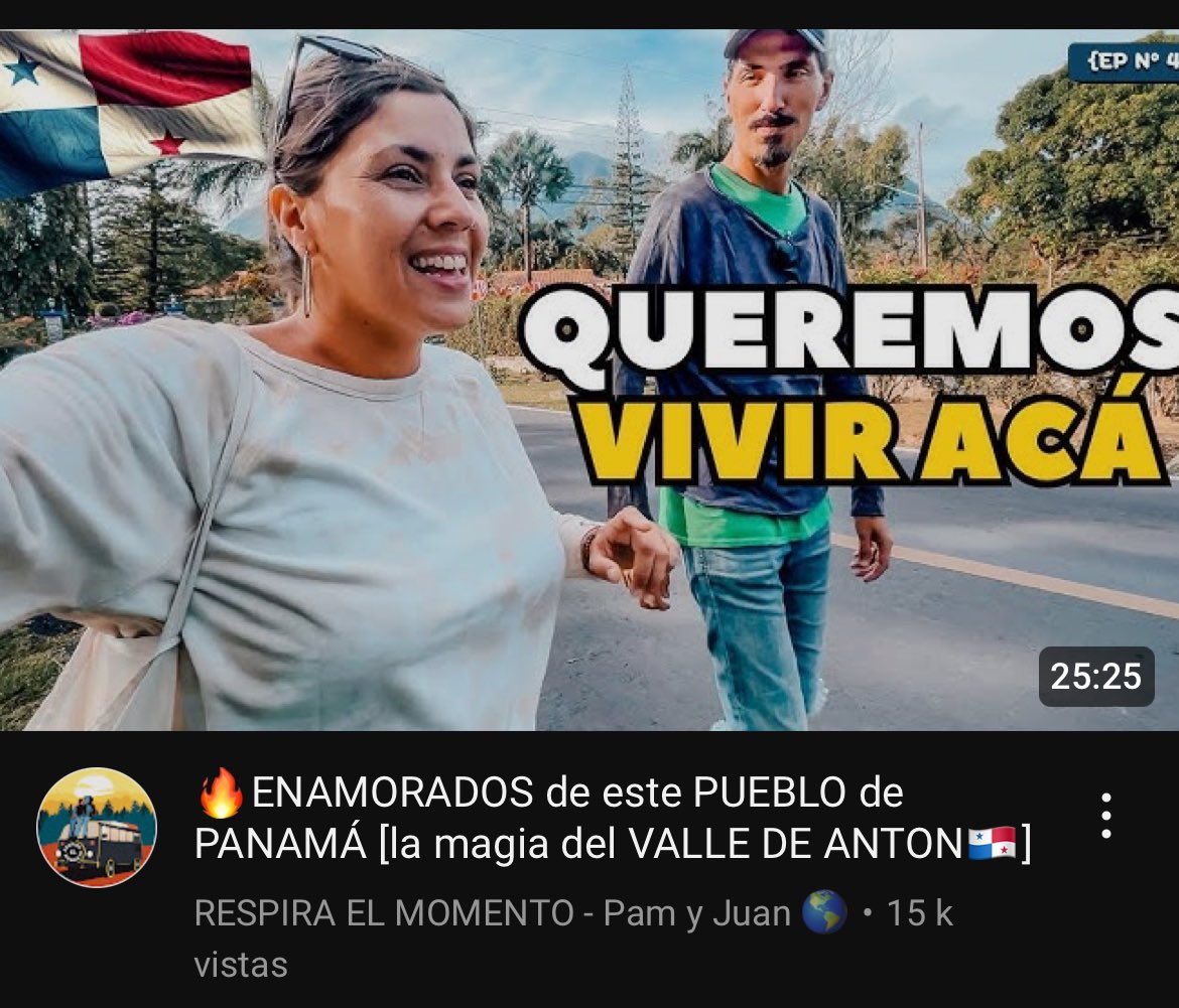 PapaLumber's tweet image. Llevo días viendo videos de Youtubers que pasan por 🇵🇦 y todos coinciden en que es un gran país. La comida, la gente, la seguridad, paisajes, todo.
Creo que no estamos muy conscientes de lo que tenemos, o lo olvidamos fácilmente.
Hay que potenciar la marca país. 🇵🇦