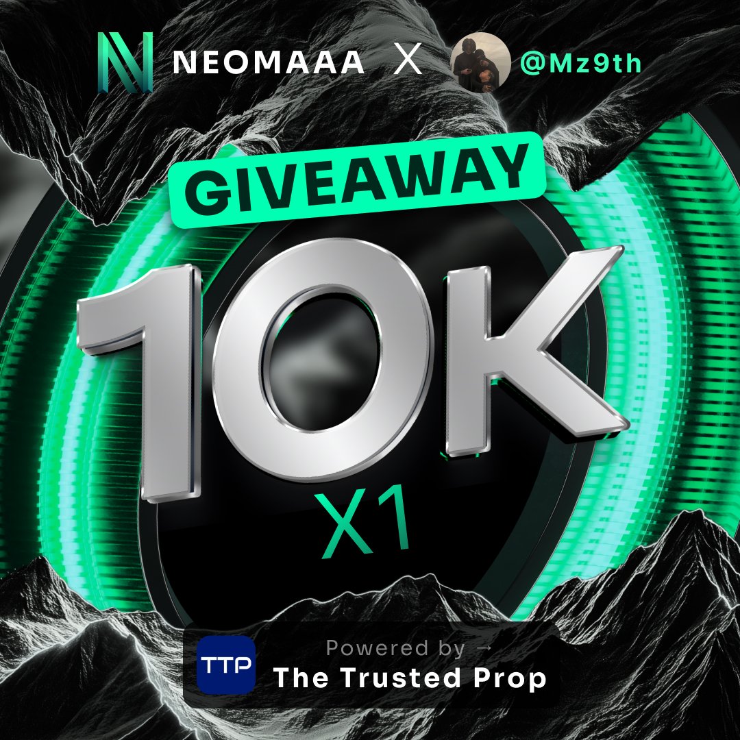 TraderX (@mz9th) on Twitter photo 1. Follow <a href="/neomaaafunds/">NeomAAA Funds | Prop Trading Firm</a> , @thetrustedprop , <a href="/diegobullish/">Diego :)</a> , <a href="/angelforexdz/">Ángel Ortega | CEO NeomAAA Funds</a>
2. Like & Repost
3. Tag 3 traders in comments
4. Join discord : - discord.com/invite/FrK2mcQ…
Like Neomaaa on the trusted prop for higher chances of winning: thetrustedprop.com/prop-firms/Neo… 1. Follow <a href="/neomaaafunds/">NeomAAA Funds | Prop Trading Firm</a> , @thetrustedprop , <a href="/diegobullish/">Diego :)</a> , <a href="/angelforexdz/">Ángel Ortega | CEO NeomAAA Funds</a>
2. Like & Repost
3. Tag 3 traders in comments
4. Join discord : - discord.com/invite/FrK2mcQ…
Like Neomaaa on the trusted prop for higher chances of winning: thetrustedprop.com/prop-firms/Neo…
