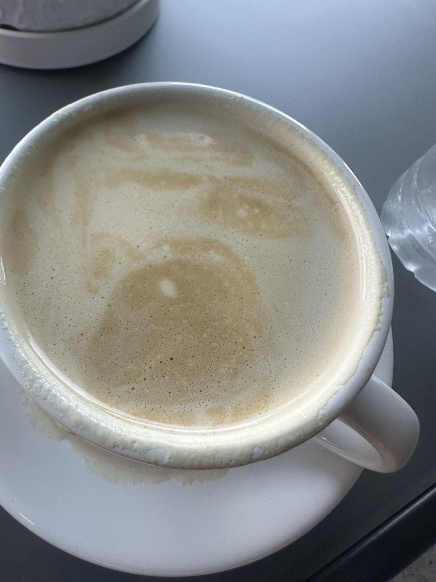 Trying this cafe con leche with honey instead of sugar!
