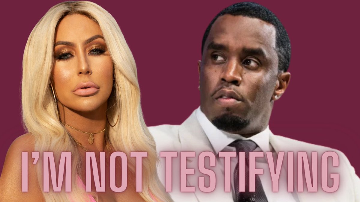iamcouture_b's tweet photo. Aubrey isn’t testifying… wow https://t.co/a2ecH9Fkk6 #AubreyODay #Diddy #DanityKane #PopStar #Music #MTV #MakingDaBand #DiddyTrial https://t.co/POltvM3JU8