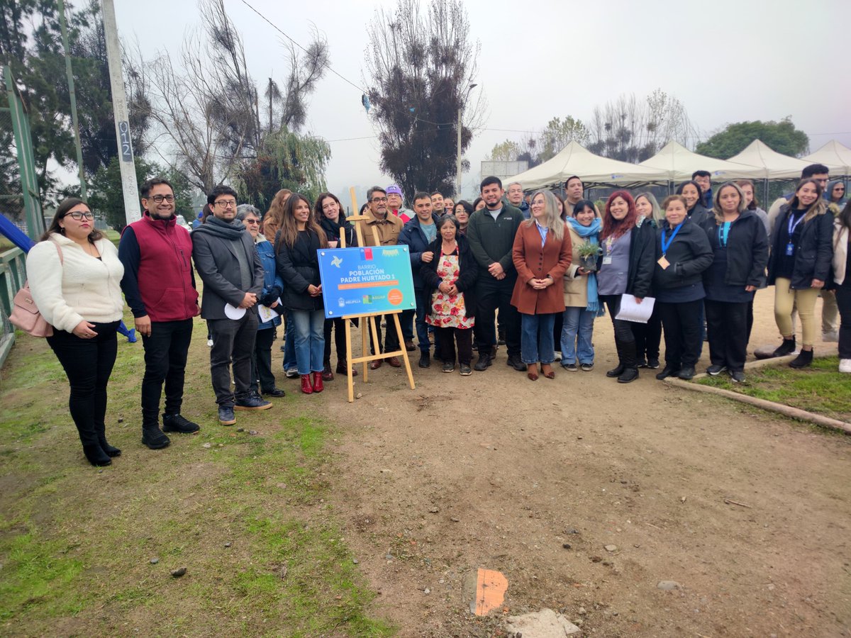 🔹 ¡Programa Quiero Mi Barrio llegó oficialmente a Población Padre Hurtado I de #Melipilla!

👉 Nuestro delegado provincial #BastiánAlarcón participó en hito inaugural junto a la alcaldesa #PaulaGárate, profesionales de #MINVU, dirigentes sociales, y la asistencia de vecinos/as.