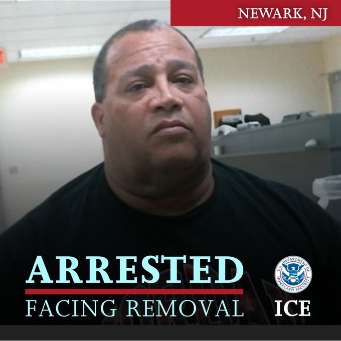 ICEgov's tweet photo. NEWARK, N.J. — This Dominican criminal alien is another felon held at Delaney Hall Detention Facility. His name is Maximo Nunez & his convictions include robbery. https://t.co/yQKLj29xjH