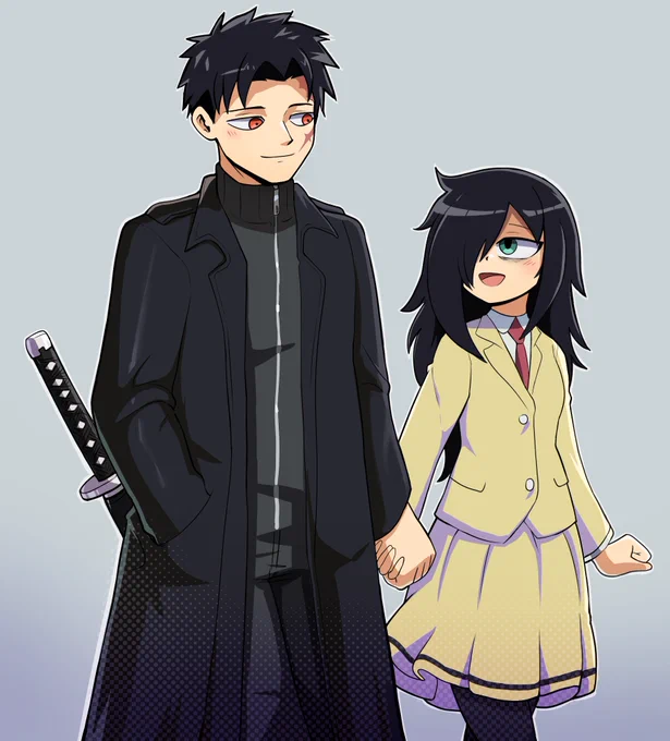 Chihiro x Tomoko (Comm for thanks for your support !! )