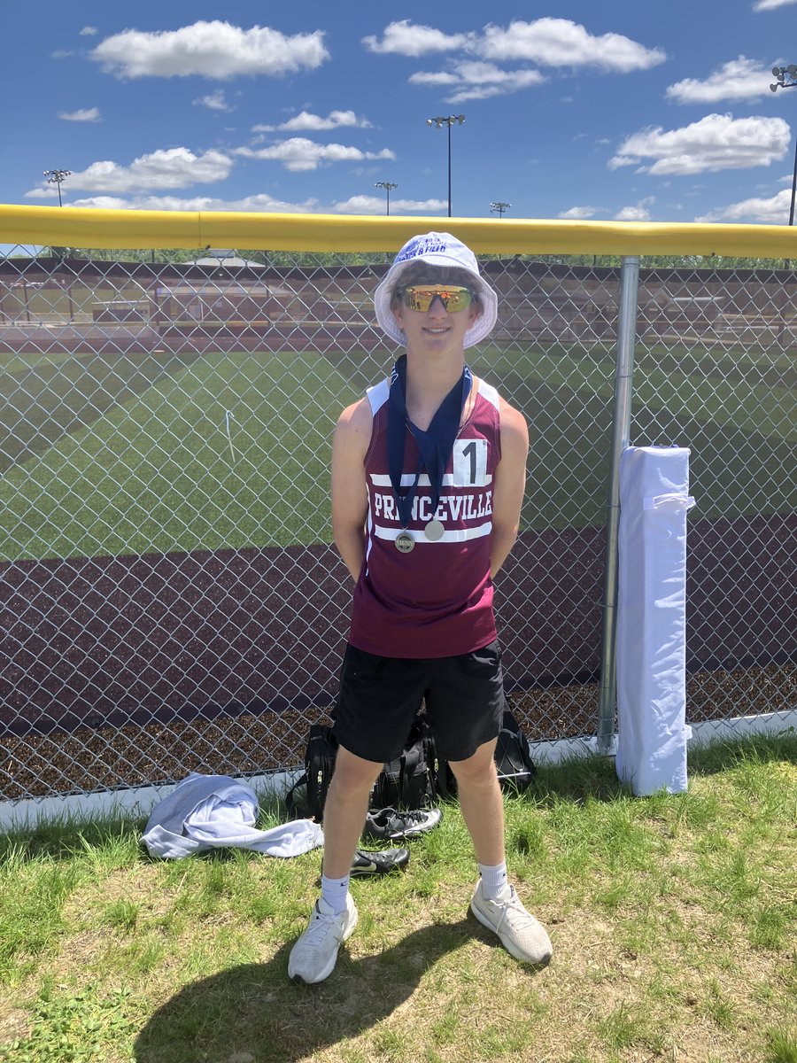 Huge Congratulation to PJHS 8th Grader Dawson Freres. He finished in 2nd place in both the 100 meter and 200 meter dashes at the IESA State Track Meet. His time in the 200 (24.36 seconds) also set a new School Record. Way to represent Princeville!