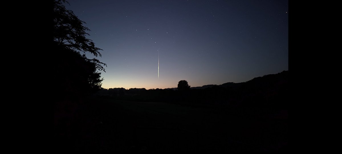 Took this earlier this evening 🔭🙂