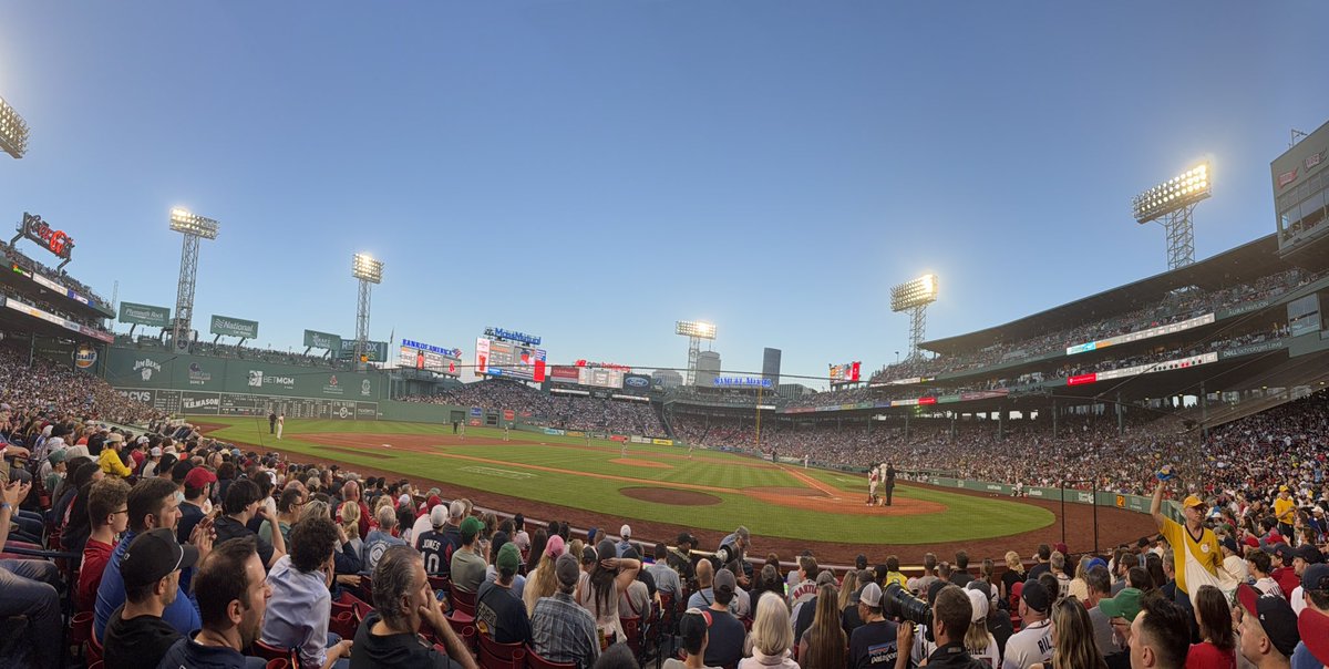 Couldn’t help myself. Another game at Fenway!! Go Braves!!
