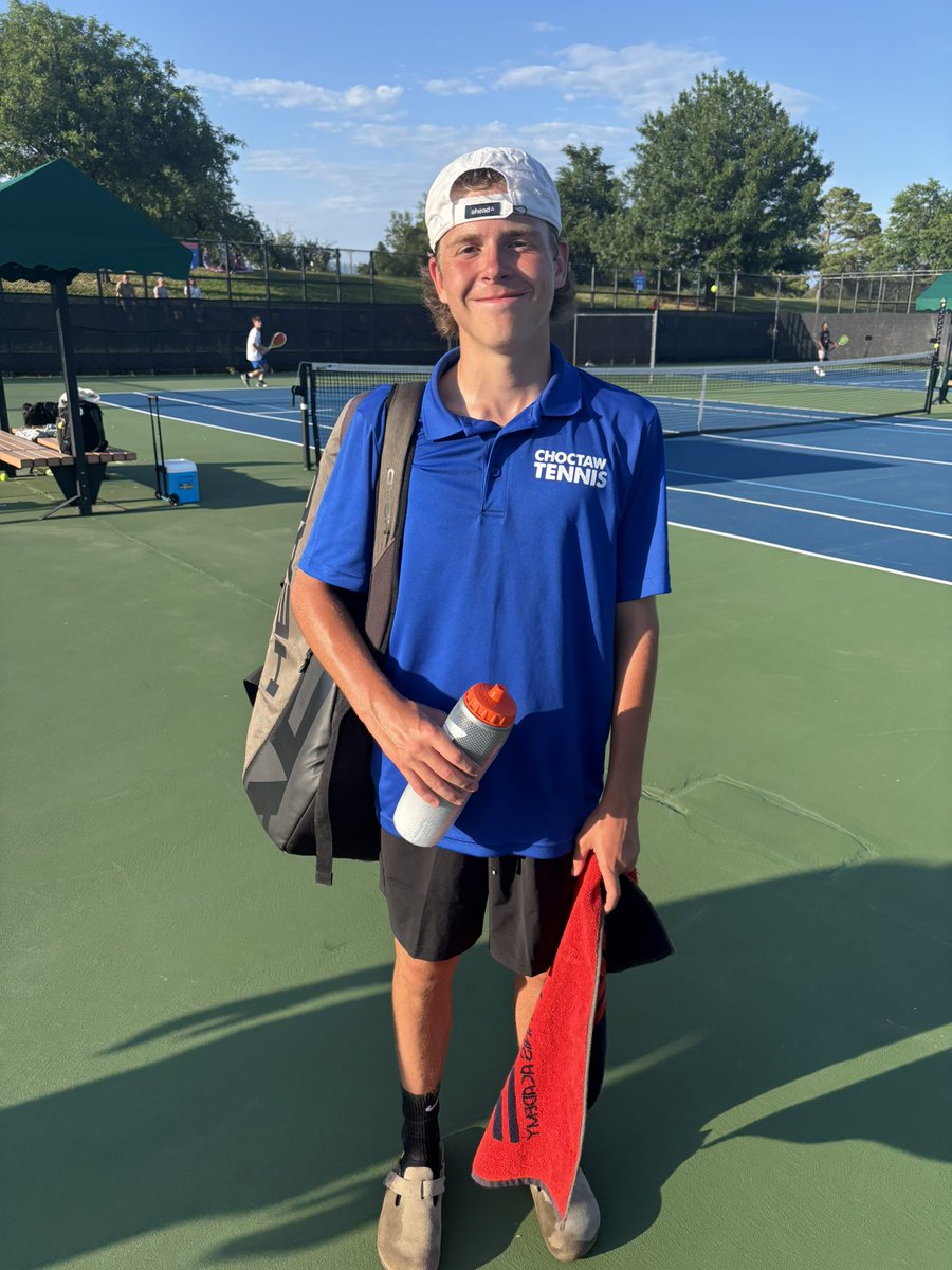 Congratulations!!!
Hayden Webster
#1 Singles Seventh Place
OSSAA State Tennis Championships