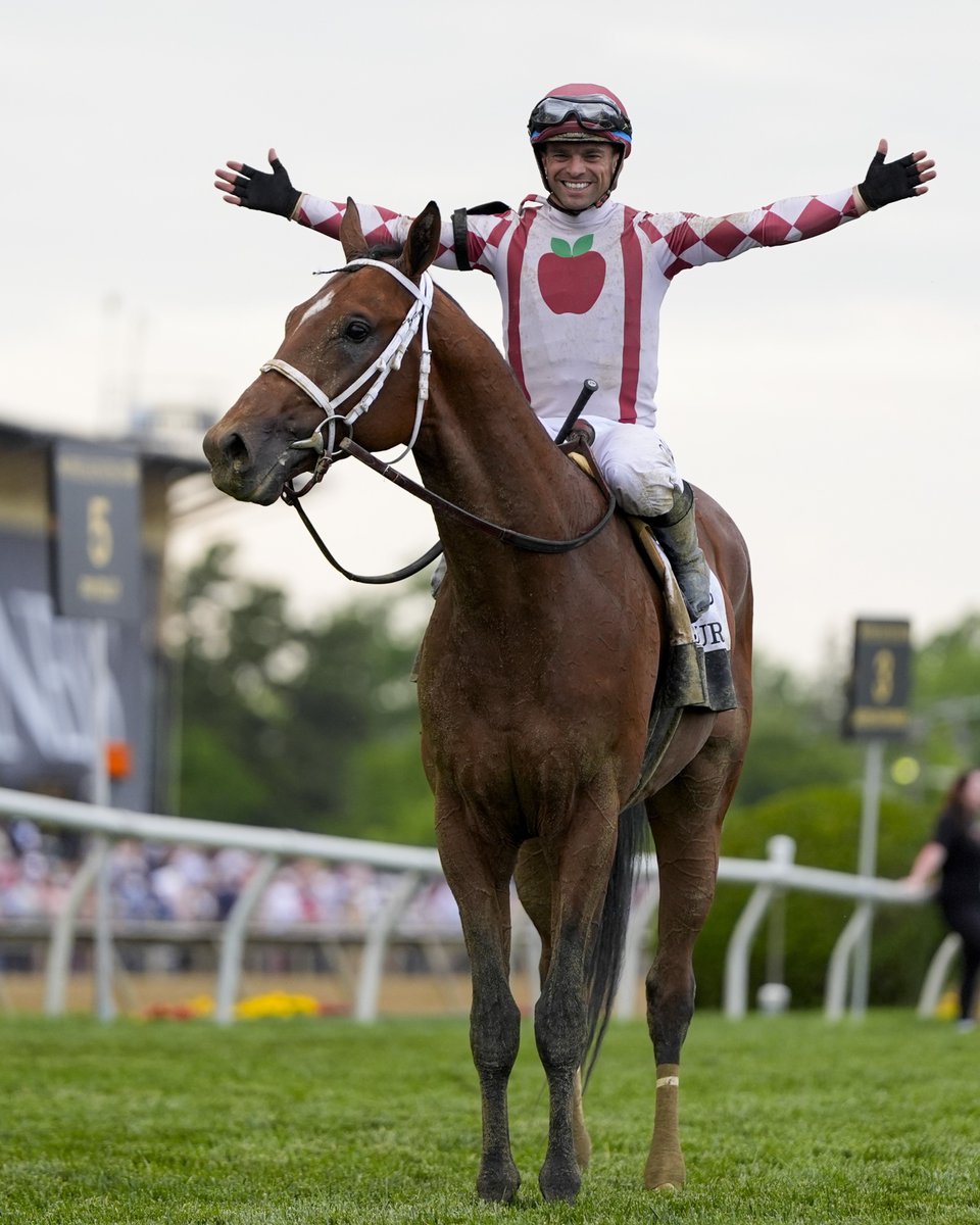 AtTheRaces's tweet photo. Champions! #Journalism #Preakness150 https://t.co/UigzoiJZSI