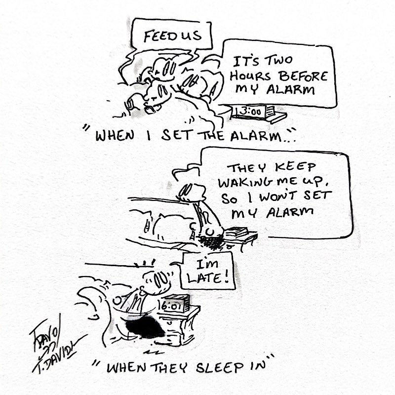 davo_77's tweet image. To set or not to set?…

#kids #parenting #alarmclocks
#thequickscribbles #artofdavo77 #born2drawcreations #dailycomic #comicstrip #art #fyp #illustration #webtooncanvas #comic #cartoon 
You can see more at

webtoon.com/en/challenge/t… 

And 

 patreon.com/born2drawcreat…