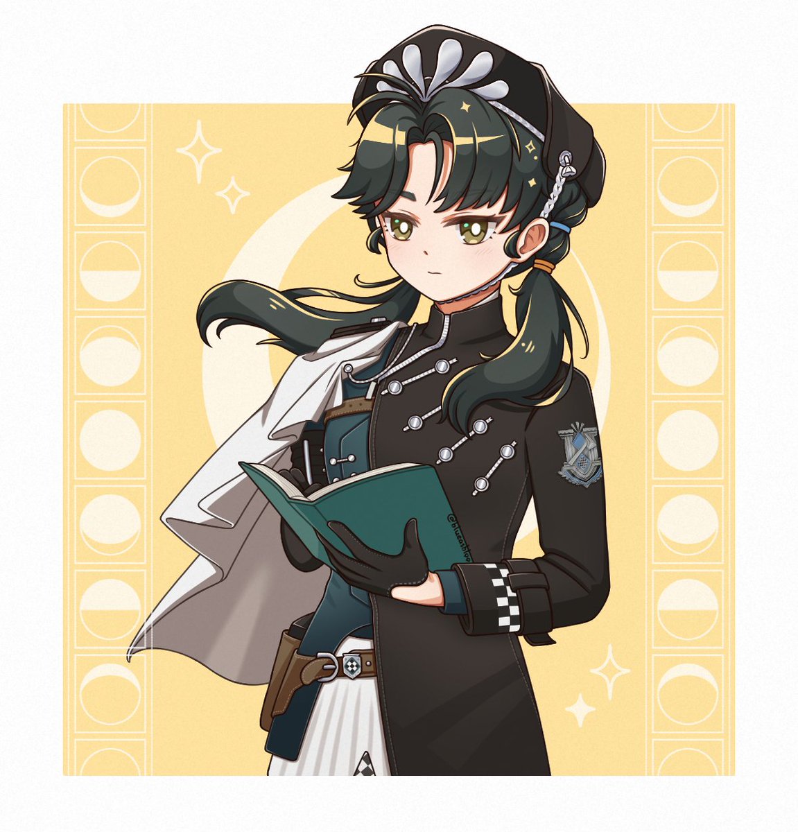 blueasbloo's tweet image. Vigiles Cadet Liang Yue reporting for duty.
#Reverse1999 #Reverse1999Ver2ꓸ5 #ShowdownInChinatown #LiangYue