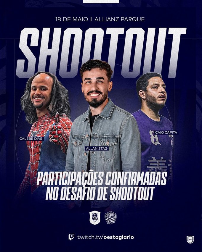 kingsworld_cup's tweet photo. 📰 KingsLeague Brazil 👑 🇧🇷
🔜 DERNIÈRE MINUTE @BrasilStormEC
LES ROI @caiocapita, @CalebeOvo et @oestagiario 👑 sont confirmés pour le défi de Shootout au @fc_realelite 🛰️⚽️👑
#kingsleaguebr #KingsLeague #RealElite #twitchstreamer
@HenryFreitas14_ #KingsDay @andrevalentim_ @reidakings