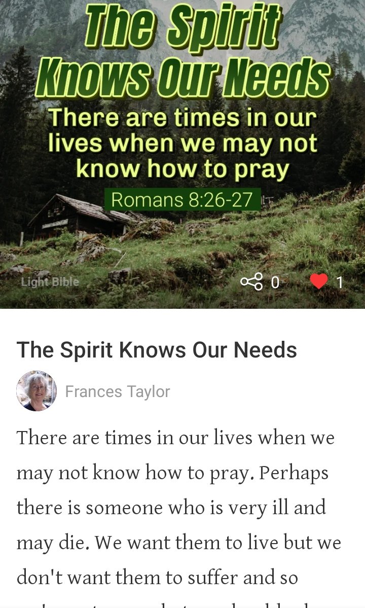 Oyewolesam28's tweet image. Our needs and desires are differ God's knows what we desire. 

Often times, we knew not to pray but the Holy Spirit helps to (intercede) for us.

I pray for you this morning, your prayers shall become testimonies in the Name of Jesus. 

#HolySpirit 
#PrayersForCharyl 
#interceed