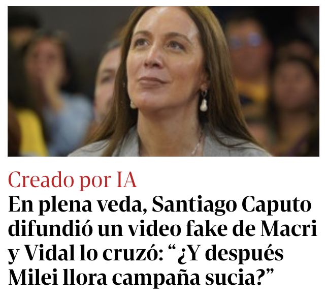 Ni una les vamos a dejar pasar, ni una. Aplausos <a href="/mariuvidal/">María Eugenia Vidal</a>