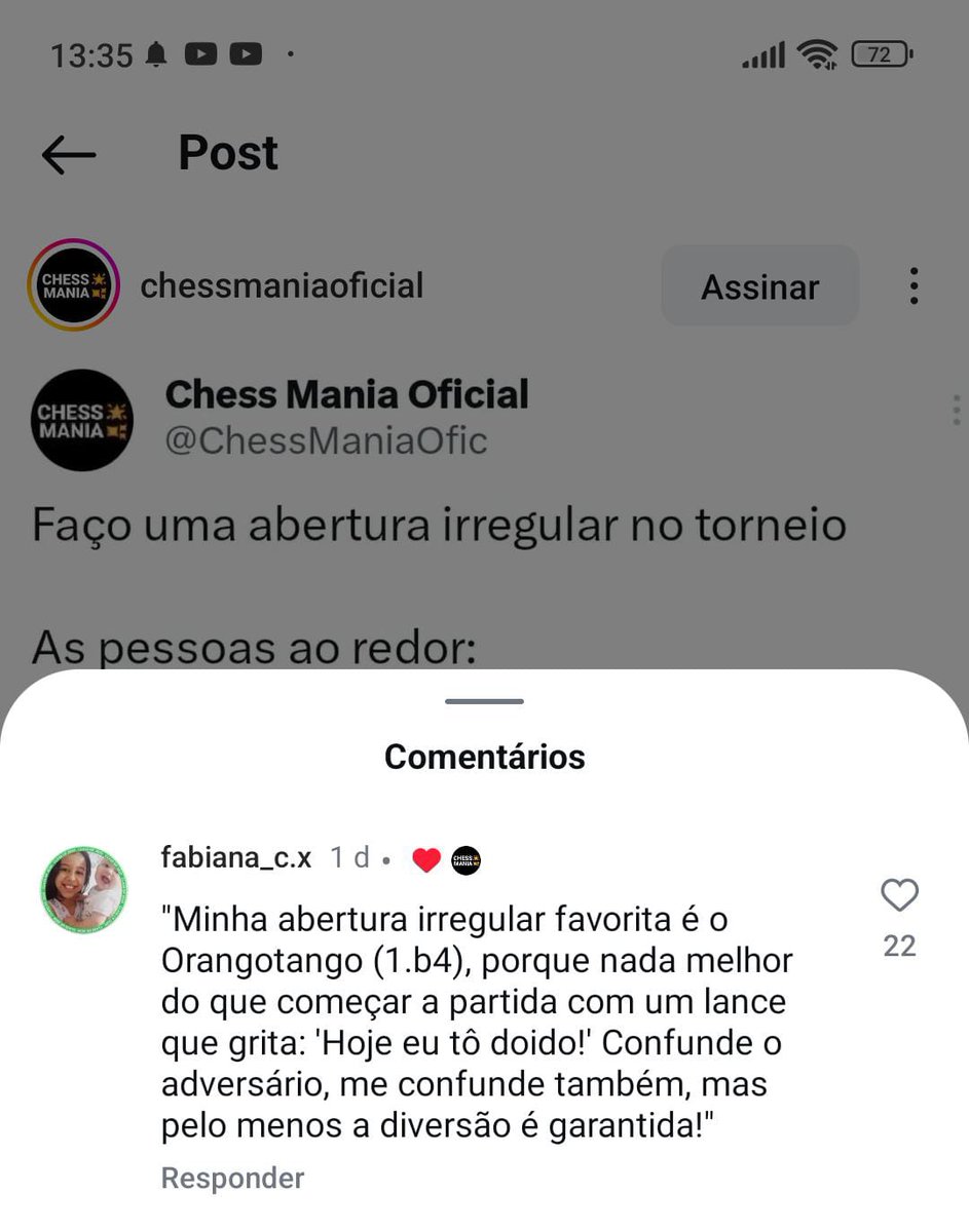 RobertDyes's tweet image. Oi, pessoal! Poderiam me ajudar dando um like no meu comentário abaixo? Agradeço muito a quem puder apoiar!
Link: instagram.com/p/DJZwiQFPnT7/…

Inglês:
Hey everyone! Could you please help me by liking my comment below? I really appreciate anyone who can support! Please.