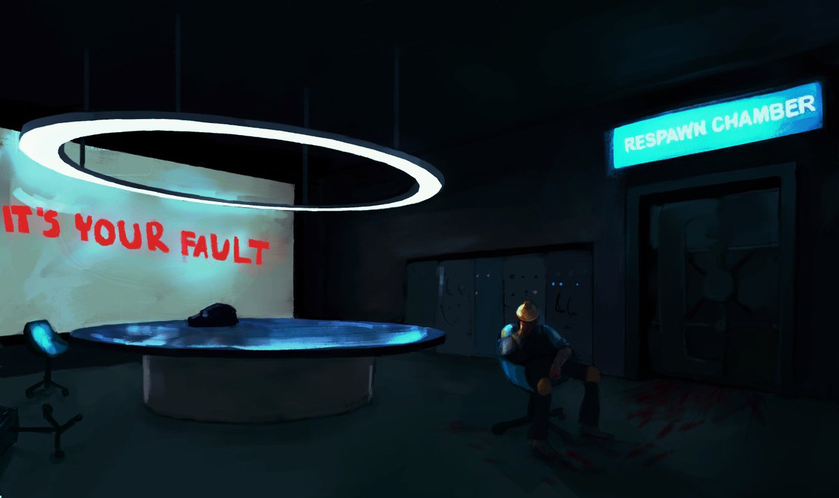 Geoporost1's tweet photo. It's no use. Can't stop it
Another art for my au Under Control
#tf2 #teamfortress2 #engietf2 #engineertf2 #undercontrolau #undercontroltf2au #tf2au #alternativeuniverse #engineergaming #blood https://t.co/IBgSC5iu6J