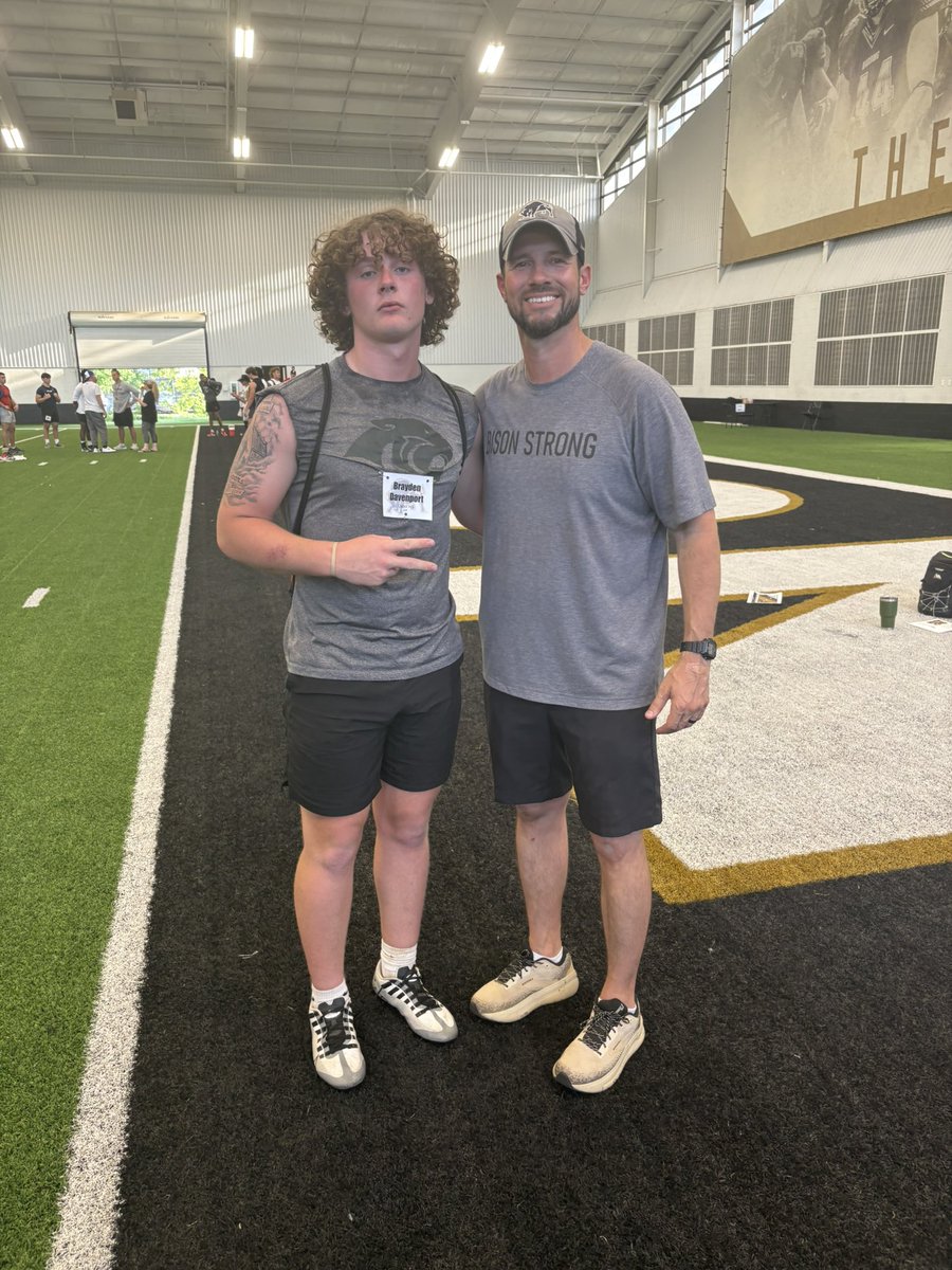 Had a great experience at the Harding University for the 2025 prospects camp! Thanks to <a href="/MattUnderwoodHU/">Matt Underwood</a> for inviting me and really loved the campus and coaching staff! <a href="/HardingU/">Harding University</a> <a href="/PaulSimmonsHU/">Paul Simmons</a> <a href="/HardingUBand/">HU Athletic Bands</a> <a href="/CabotHigh/">Cabot High School</a> <a href="/CabotStrength/">Cabot Strength & Conditioning</a>