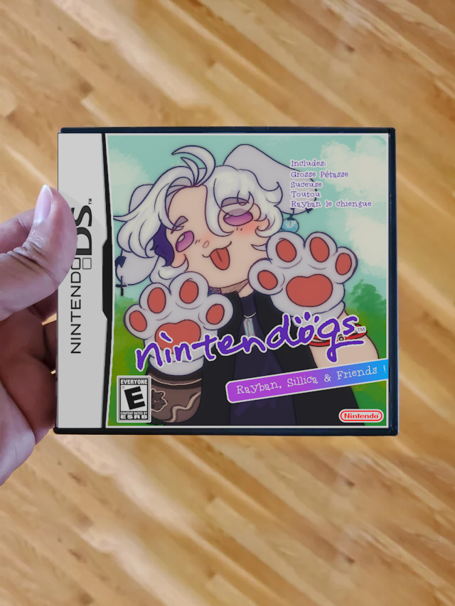 ptn les gars j'ai retrouvé ça dans mes vieux jeux de Nintendo DS! Vous aussi vous aimiez bien les toutous dans Nintendogs? 😍
(art : #Al_W0onder )