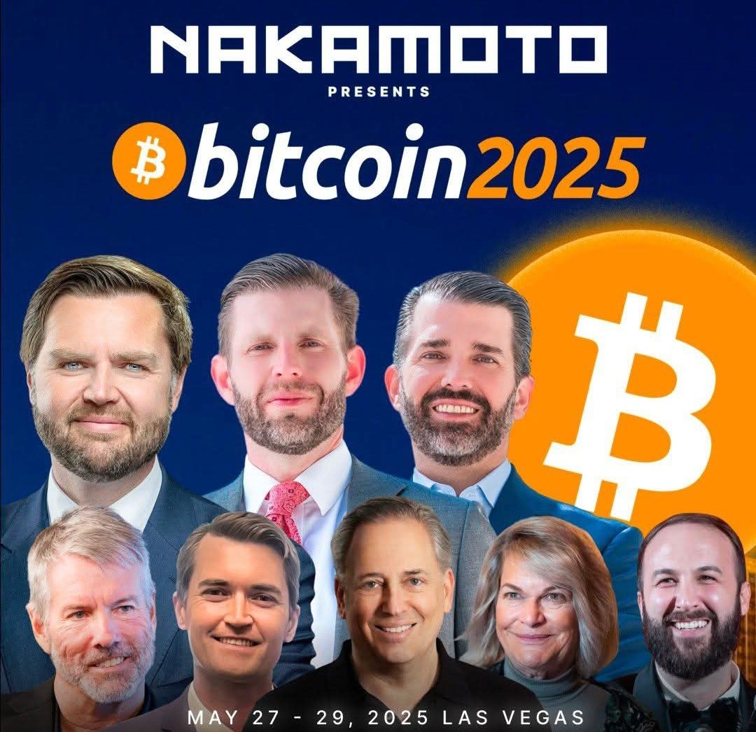 Valer62869Page's tweet photo. BREAKING: 🇺🇸 David Bailey’s $710 million #Bitcoin treasury company Nakamoto to headline sponsor Bitcoin 2025 Conference in Las Vegas https://t.co/TYHU42QHuw