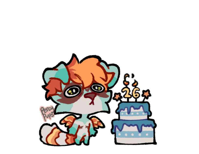 percypups's tweet photo. hi its my special day today 🎉 https://t.co/fziciLixx6
