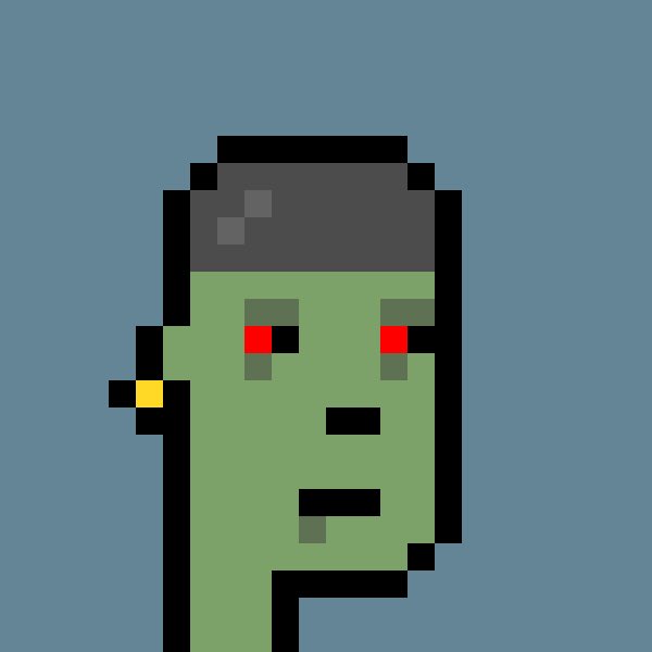 nowmedia's tweet image. Zombie CryptoPunk #3609 just sold for 440 ETH ($1.083 million) 🧟‍♂️