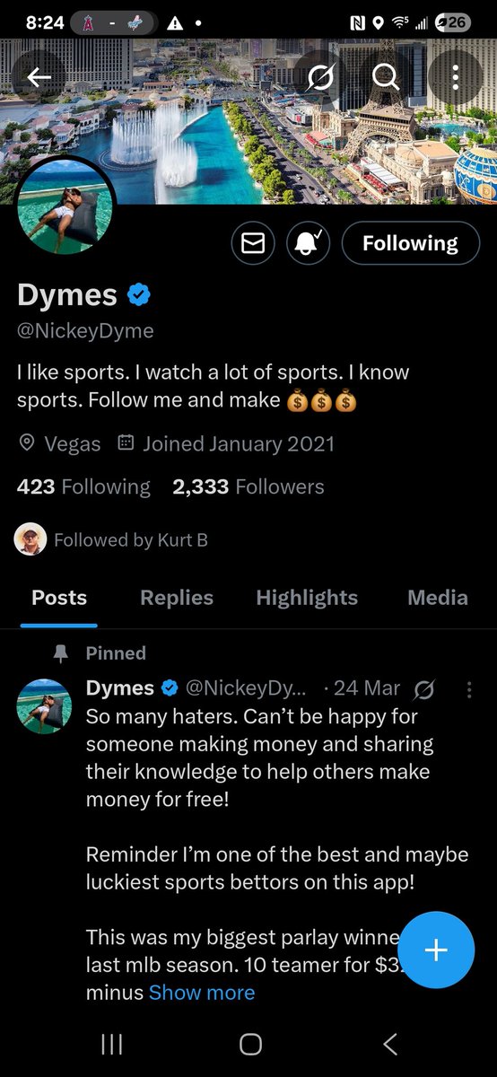phalon16's tweet photo. @NickeyDyme I don't get your notifications when you post? https://t.co/y4Go5w155L