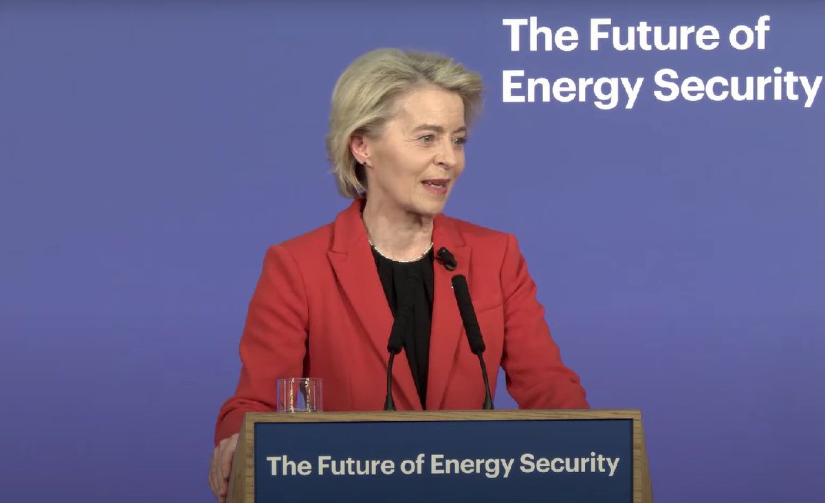 JMLinaresDLTD's tweet photo. “La energía confiable y asequible es el motor vital de nuestras economías”, dijo @vonderleyen, presidenta de la @EU_Commission.

La transición energética solo es posible si garantiza estabilidad, seguridad y acceso, porque no hay desarrollo sin energía firme.

#SeguridadEnergética #TransiciónEnergética

https://t.co/uwY4BPhn92